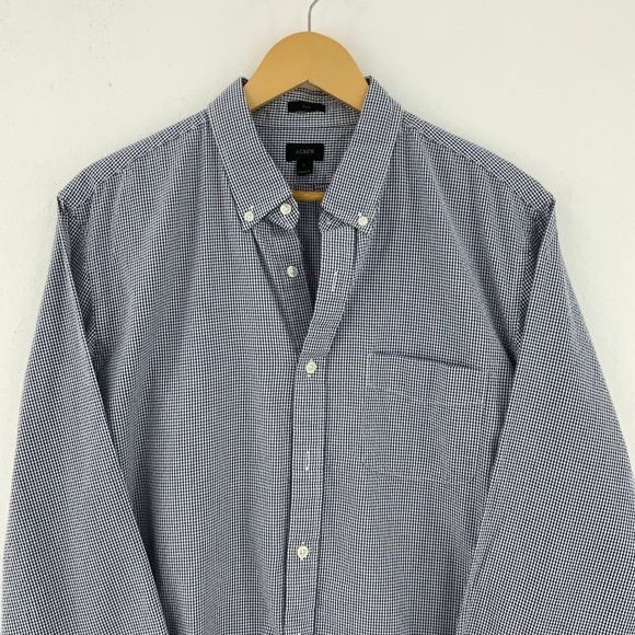 J. CREW SLIM FIT Gingham Shirt - Picture 2 of 5